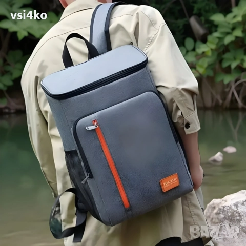 Изотермична раница с голям капацитет – термоизолирана, снимка 4 - Раници - 51546531