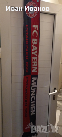 Оригинален шал на Байерн Мюнхен, снимка 1 - Футбол - 45017574