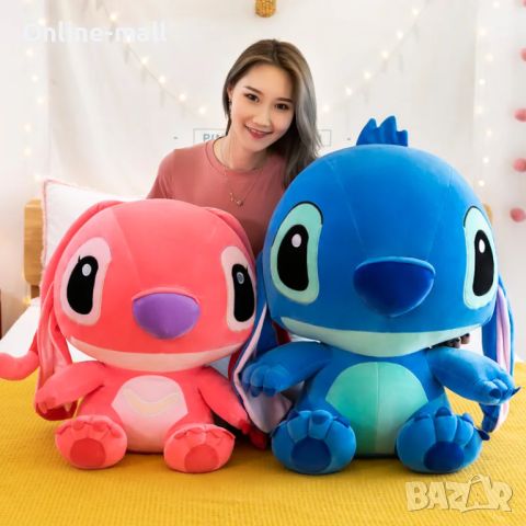 Плюшена играчка Стич, Лило и Стич Плюшени играчки, Stich Lilo големи, снимка 5 - Плюшени играчки - 46727805