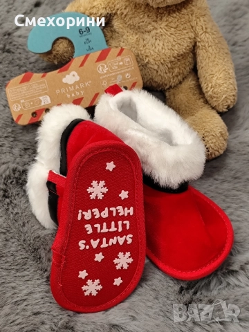 6-9 месеца, нови коледни дрешки за момиченце и момченце , снимка 5 - Комплекти за бебе - 52482214