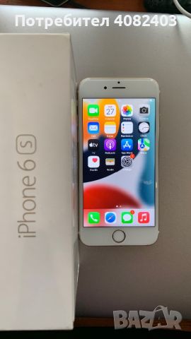 Iphone 6s 128 gb 100% battery Няма icloud, снимка 1 - Apple iPhone - 45511753