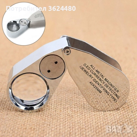  Мини ръчна лупа с LED осветление 9890, снимка 10 - Други инструменти - 52749945