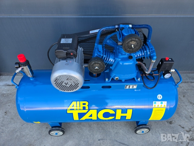 Компресор за въздух - 200 литра 3.0 kW, 4 hp 12 bar.480л/м, снимка 2 - Компресори - 31993728