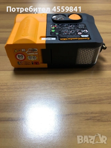 Компресор за гуми за автомобил БЕЗ пяна Continental ContiComforKit , снимка 3 - Аксесоари и консумативи - 53284662