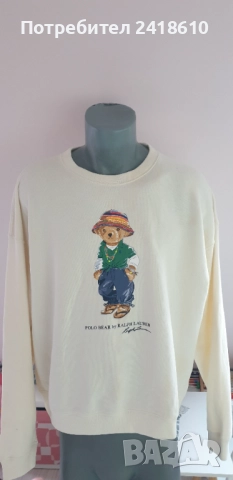 POLO Ralph Lauren Bear Womens Size XL НОВО! ОРИГИНАЛ! Дамски Суичър!, снимка 7 - Суичъри - 51764334