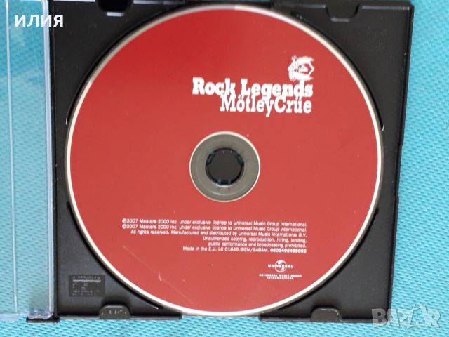 Mötley Crüe – 2007 - Rock Legends(Rock), снимка 1 - CD дискове - 46345654