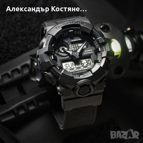 Мъжки часовник Casio G-Shock GA-700BCE-1AER, снимка 5 - Мъжки - 45111613