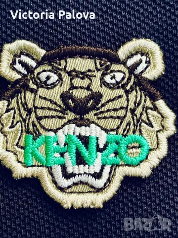 Маркова тениска  KENZO PARIS ( TIGER POLO SHIRT), снимка 3 - Тениски - 47153477