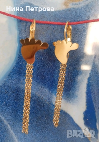 Два чифта обеци на цената на един, снимка 2 - Бижутерийни комплекти - 52853875