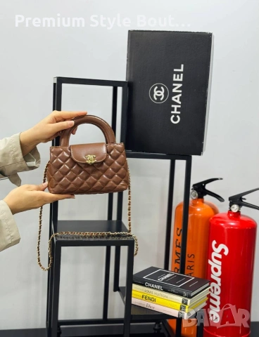 чанти Chanel Small Kelly 🇫🇷 ➡️20 Cm ⬆️13 Cm , снимка 6 - Чанти - 53744991