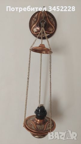лампа газена , снимка 1 - Антикварни и старинни предмети - 46348605