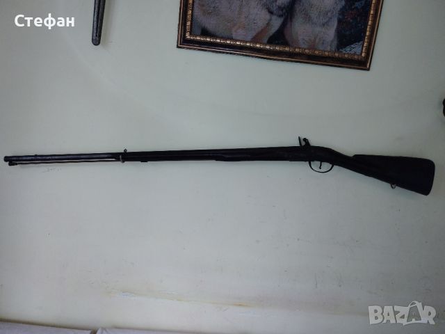 Стара кремъчна пушка., снимка 2 - Антикварни и старинни предмети - 46393240