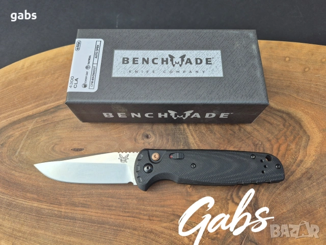 Сгъваем автоматичен нож Benchmade 4300CLA AUTO, снимка 3 - Ножове - 53734090