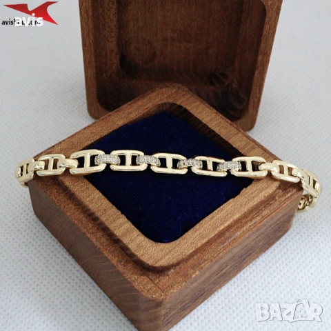Гривна с 14К златно покритие 234849