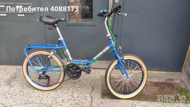 Сгъваем велосипед "Балкан" с 15 скорости, снимка 3 - Велосипеди - 54045938