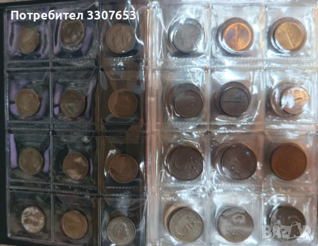 монети 2 държави  120 бр, снимка 2 - Нумизматика и бонистика - 50700392