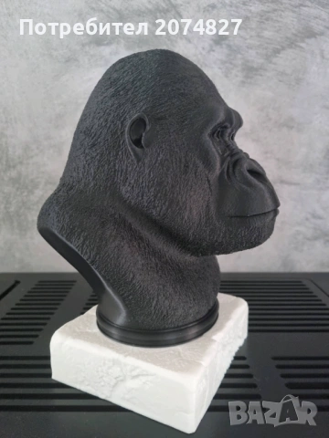 Фигурка Gorilla Bust / Горила бюст статуетка
