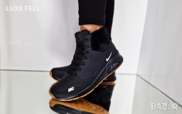 Дамски Боти с Топла Подплата ⚜️ Nike , снимка 4 - Дамски боти - 52940233
