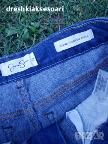 Къси еластични дънки Джесика Симпсън, снимка 2 - Дънки - 51497646