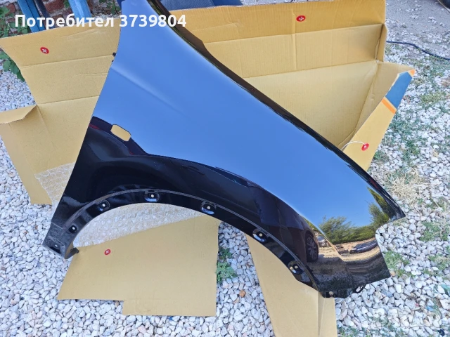 Дясен калник за nissan qashqai 2010г-2014г. лилав чисто нов 