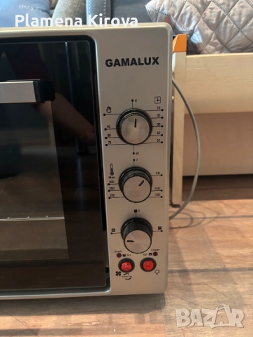 Ел. фурна GAMALUX (60 литра) НОВА, снимка 2 - Печки, фурни - 52840607