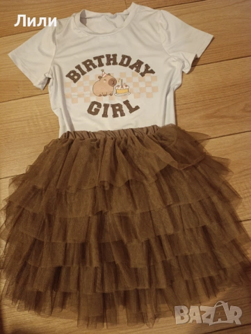 Комплект за рожден ден Капибара , снимка 2 - Детски комплекти - 53241530