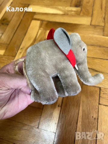 Слонче - Плюшена играчка на Стайф, снимка 4 - Колекции - 50569862