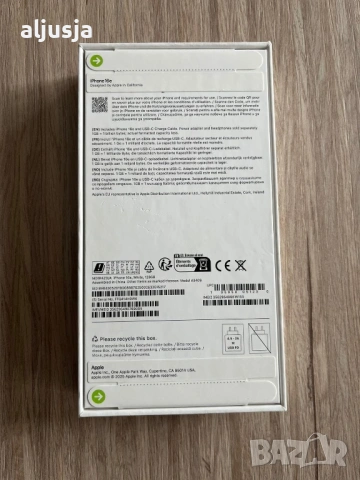 Iphone 16e 128 Gb нов, снимка 3 - Apple iPhone - 54023209