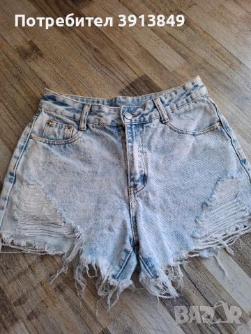 Дамски къси дънки, снимка 2 - Дънки - 50502666