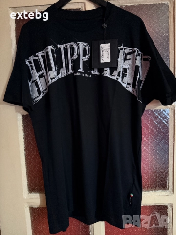 PHILIPP PLEIN нова оригинална тениска размер XXL, снимка 9 - Тениски - 52023840