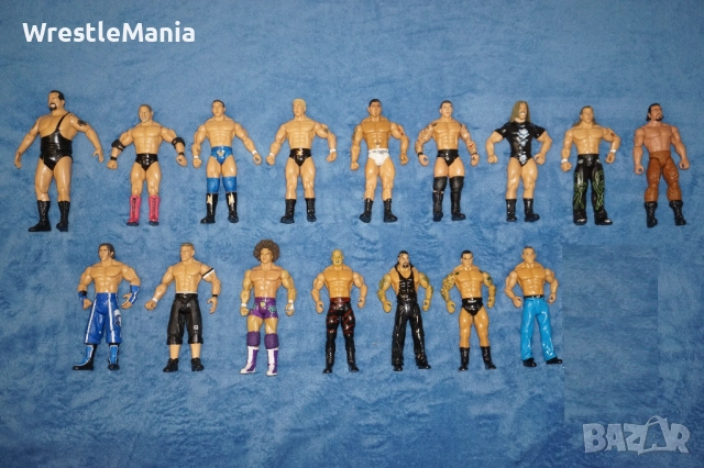 16 Кеч Фигури със забележки Big Show/John Cena/Randy Orton/Batista/Val Venis/Triple H/Chris Masters/