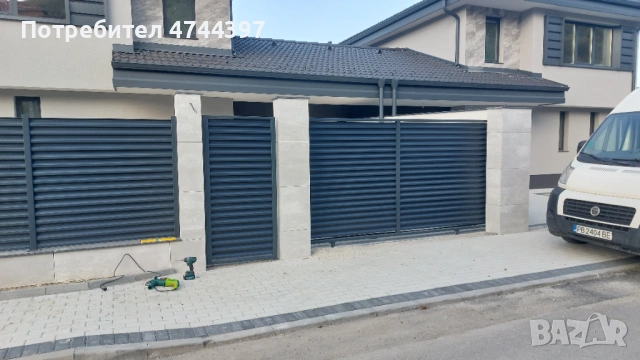 Метални и ламелни огради. Изработка по индивидуален размер.