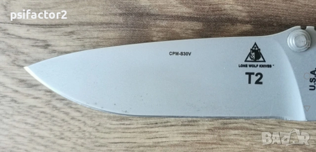 Американски тактически нож Lone Wolf Harsey T2 Ranger, снимка 9 - Ножове - 53816604