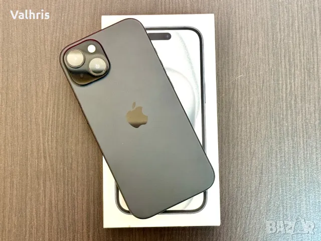 Apple iPhone 15 / 128GB / Black / 100% Battery, снимка 1