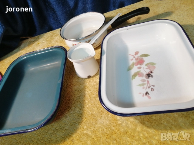 Емайлирани домакински съдове, снимка 2 - Съдове за готвене - 52863858