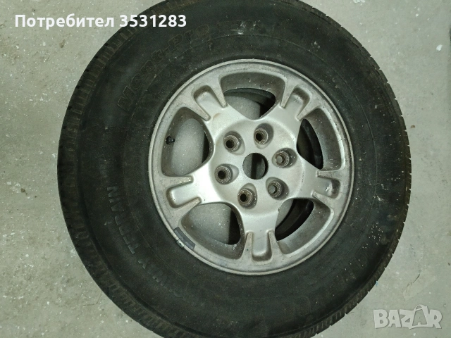 Оригинални алуминиеви джанти с гуми Митсубиши Паджеро Mitsubishi Pajero