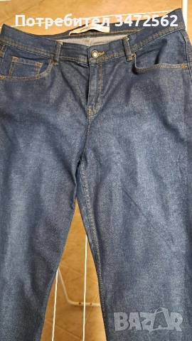 Дамски дънки, индигов цвят, 44EU