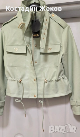  Ново със етикет. Дамско кожено якенце . , снимка 6 - Якета - 53847076