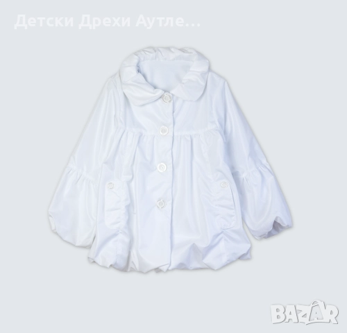 Нови детски шлифери за момичета в 4 цвята (104-128), снимка 4 - Детски якета и елеци - 51931940