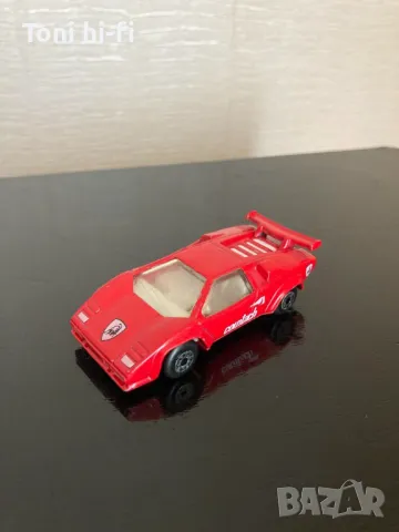 Matchbox 1985 Lamborghini Countach LP500S Red vintage retro, снимка 1 - Коли, камиони, мотори, писти - 47113772