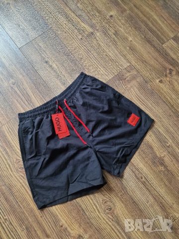 Страхотни мъжки къси шорти  HUGO BOSS за плаж , бански , нови с етикет, S M L XL 2XL  3XL 55лв, снимка 3 - Бански - 46466023