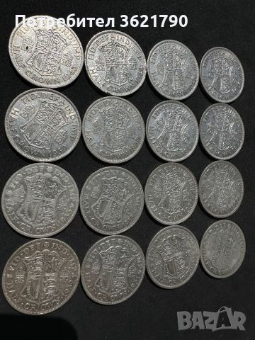 1/2 крона (Half Crown) Великобритания - сребърна монета, снимка 15 - Нумизматика и бонистика - 45147928