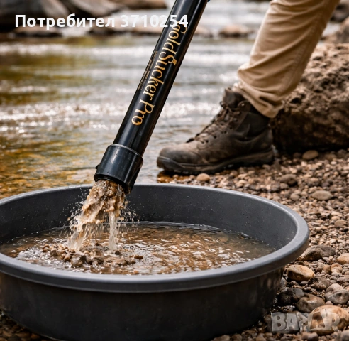 Ръчна помпа за злато – Gold Sucker Pro (смукателна, за пясък и чакъл)