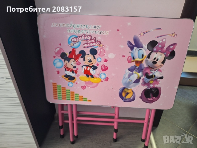 Детска маса с стол, снимка 2 - Други - 51582666
