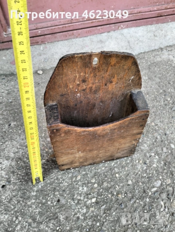 Стар автентичен лъжичник, снимка 2 - Антикварни и старинни предмети - 53759280