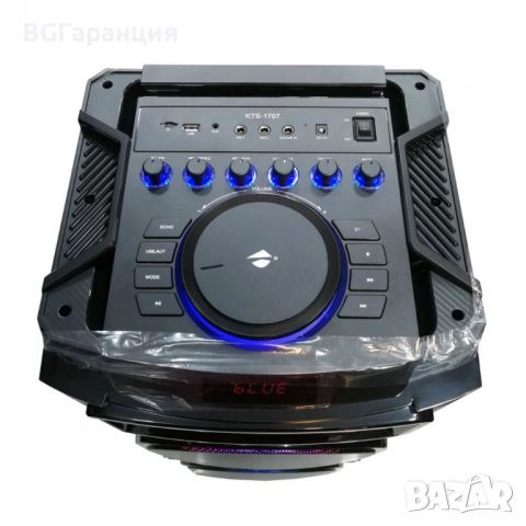 Мощна Тонколона с Bluetooth, Микрофон и Двоен Бас, снимка 2 - Тонколони - 52281037