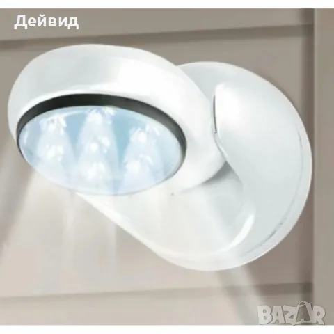 LED лампа с датчик за движение и 360-градусов въртящ ,  Light angel R LED7, снимка 4 - Други - 48868515