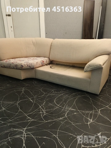 Ъглов диван, снимка 2 - Дивани и мека мебел - 53220528