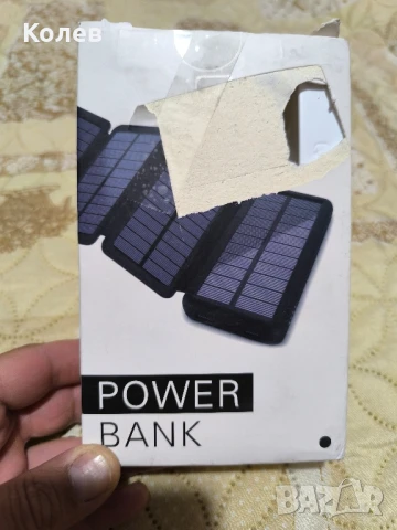 Соларна външна батерия с 4 панела.Solar power bank, снимка 7 - Друга електроника - 50833398