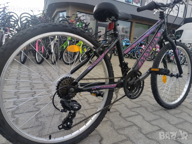 REACTOR Велосипед 24" GARDEN черен, снимка 7 - Велосипеди - 53848489